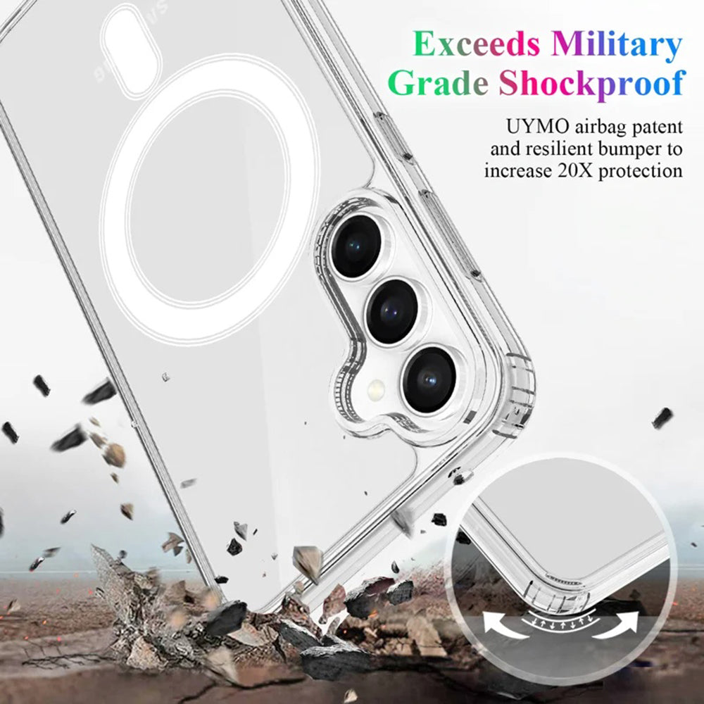 Калъф MagSafe за Samsung Galaxy S24+ S926, Techsuit, Pro, Прозрачен