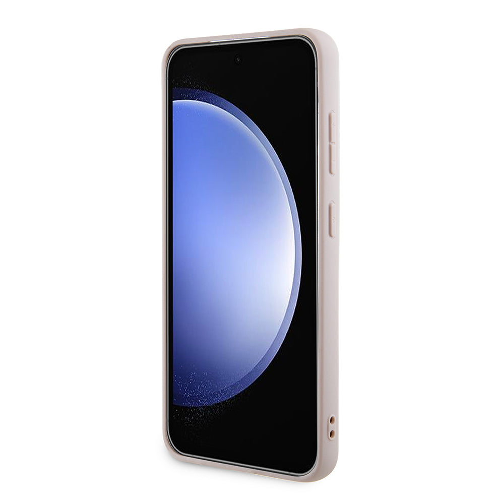 Калъф MagSafe за Samsung Galaxy S24 S921, Guess, 4G Collection, Розов