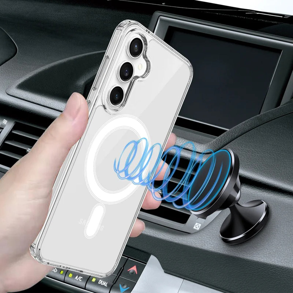 Калъф MagSafe за Samsung Galaxy S24 S921, Techsuit, Pro, Прозрачен
