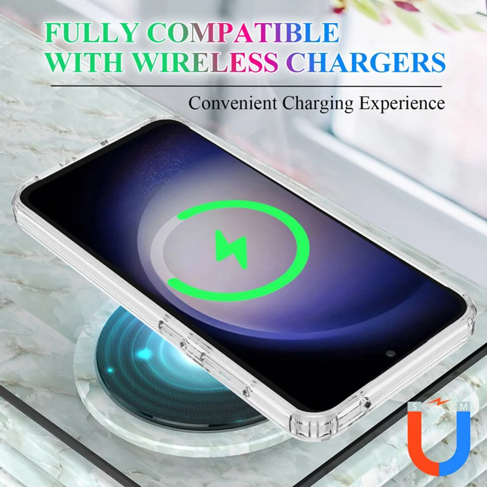 Калъф MagSafe за Samsung Galaxy S24 S921, Techsuit, Pro, Прозрачен