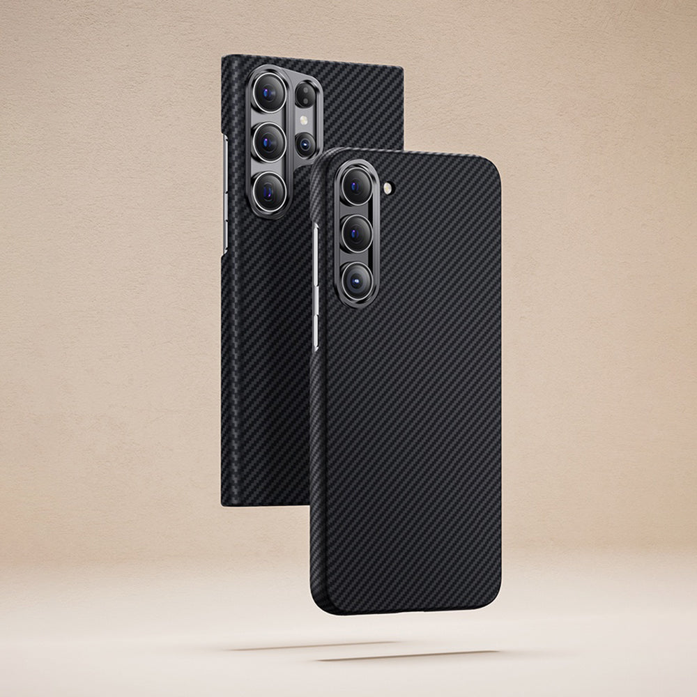 Калъф MagSafe за Samsung Galaxy S24 Ultra S928, Techsuit, арамидно влакно, черен