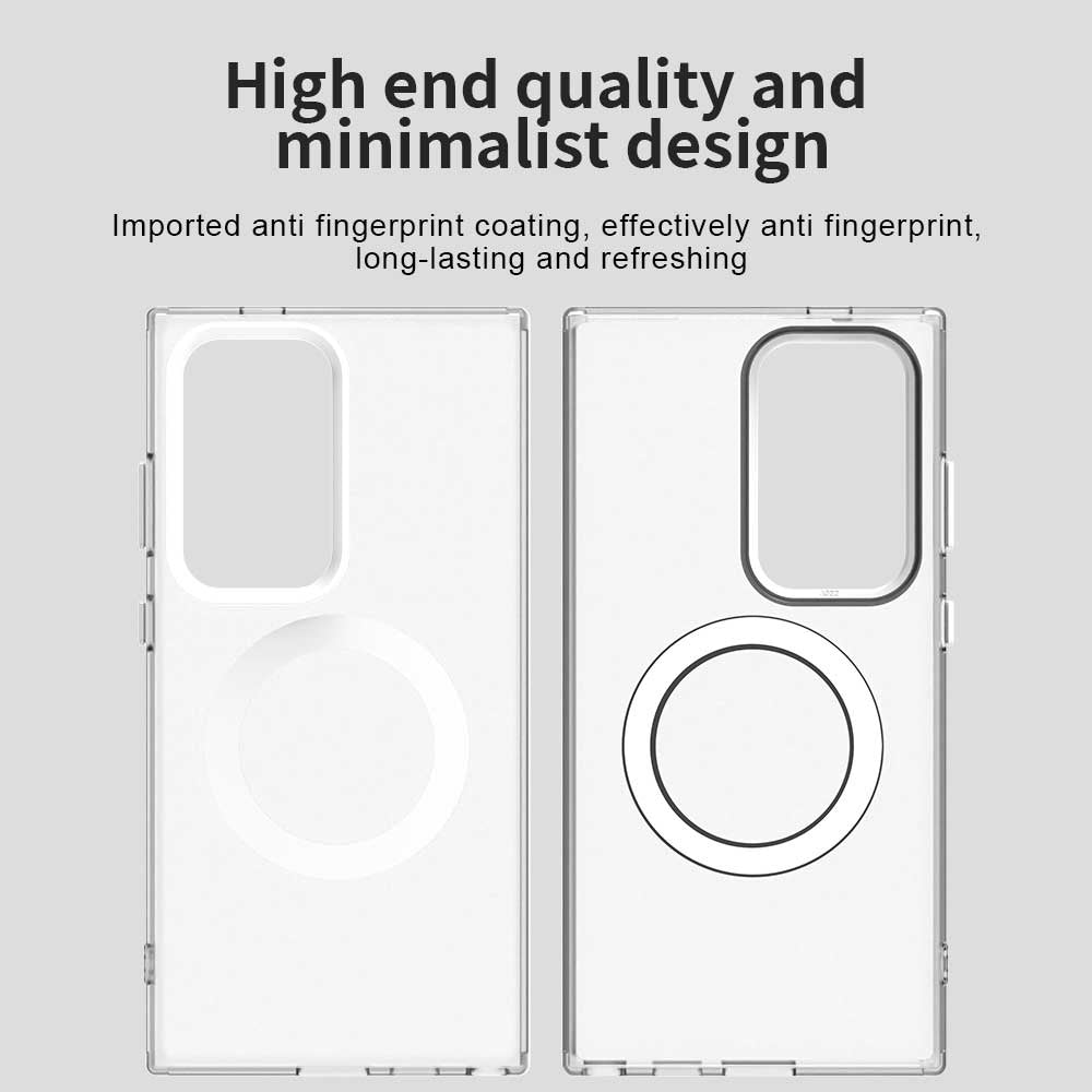 Калъф MagSafe за Samsung Galaxy S24 Ultra S928, Techsuit, CandyCase, Бял