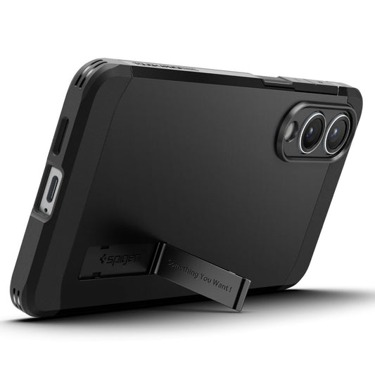 Калъф MagSafe за Samsung Galaxy S25 Edge S937, Spigen, Tough Armor, Черен ACS09422