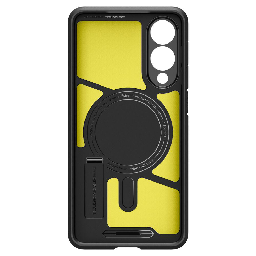 Калъф MagSafe за Samsung Galaxy S25 Edge S937, Spigen, Tough Armor, Черен ACS09422