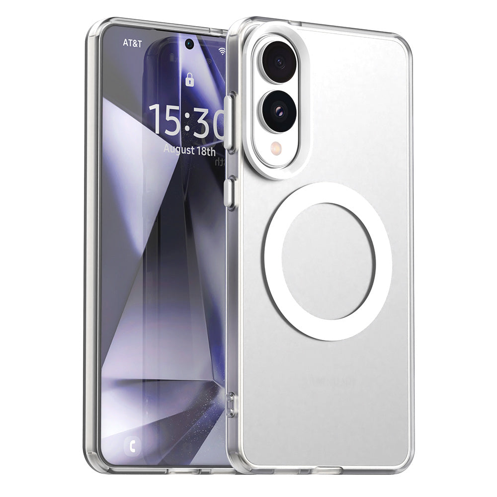 Калъф MagSafe за Samsung Galaxy S25 Edge S937, Techsuit, CandyCase, Бял