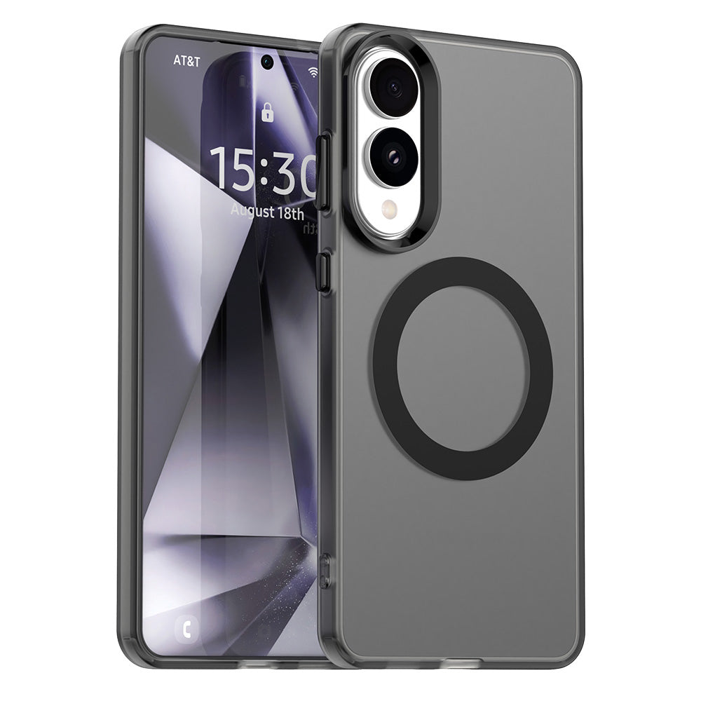 Калъф MagSafe за Samsung Galaxy S25 Edge S937, Techsuit, CandyCase, Черен