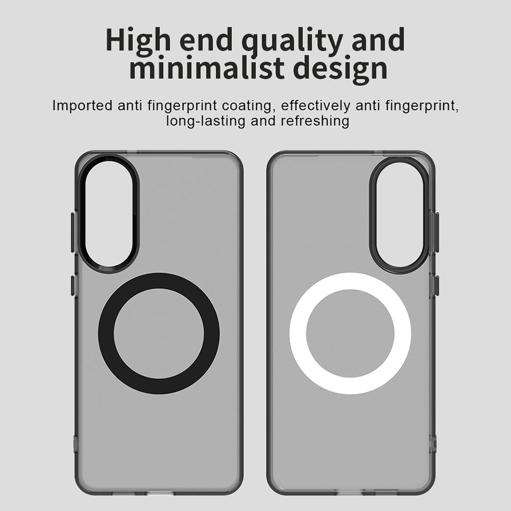 Калъф MagSafe за Samsung Galaxy S25 Edge S937, Techsuit, CandyCase, Черен