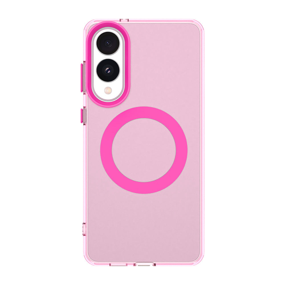 Калъф MagSafe за Samsung Galaxy S25 Edge S937, Techsuit, CandyCase, Розов