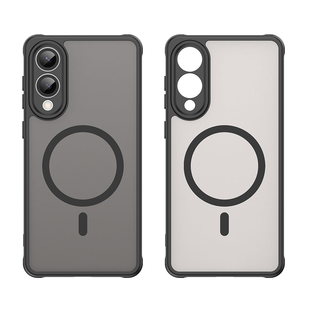 Калъф MagSafe за Samsung Galaxy S25 Edge S937, Techsuit, HaloFrost II, Черен