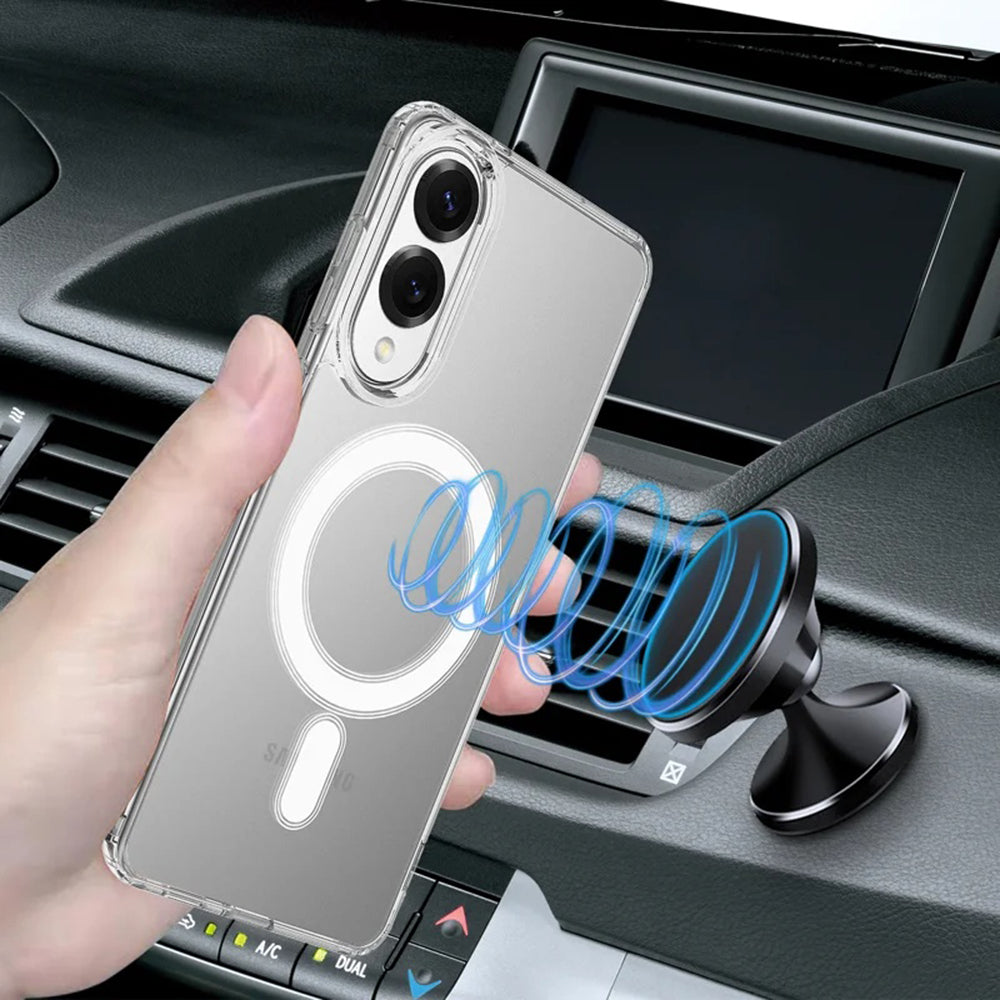 Калъф MagSafe за Samsung Galaxy S25 Edge S937, Techsuit, Pro, Прозрачен