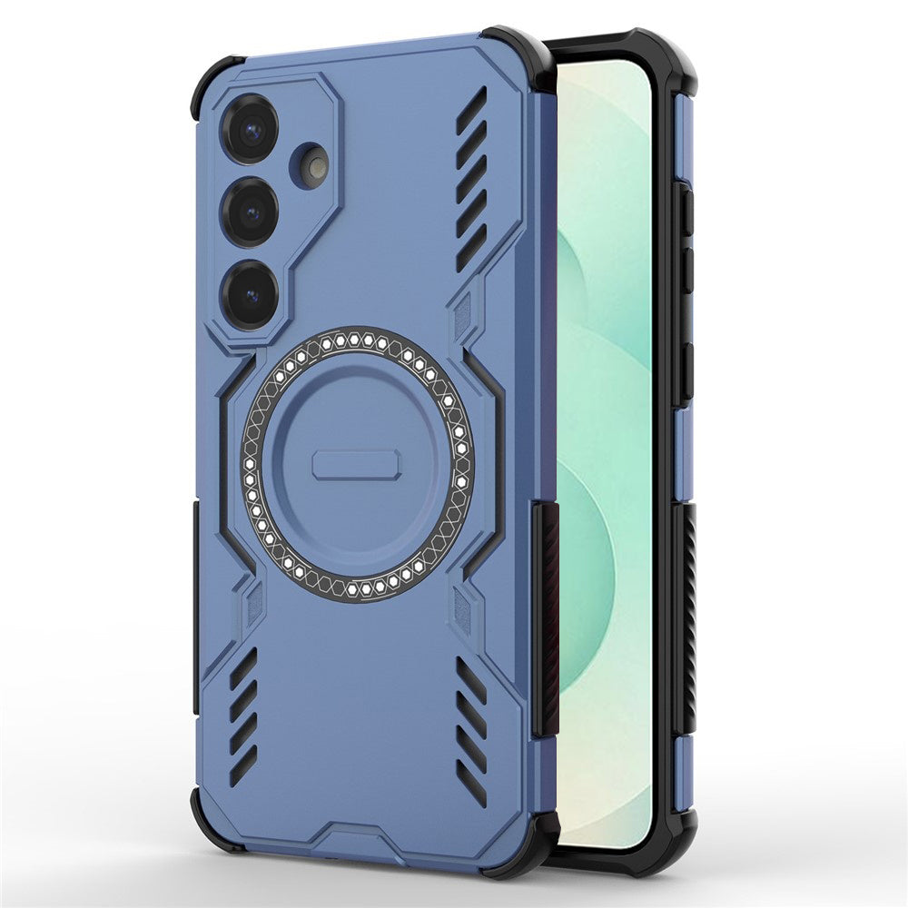 Калъф MagSafe за Samsung Galaxy S25+ S936, Techsuit, ArmorMag, Син