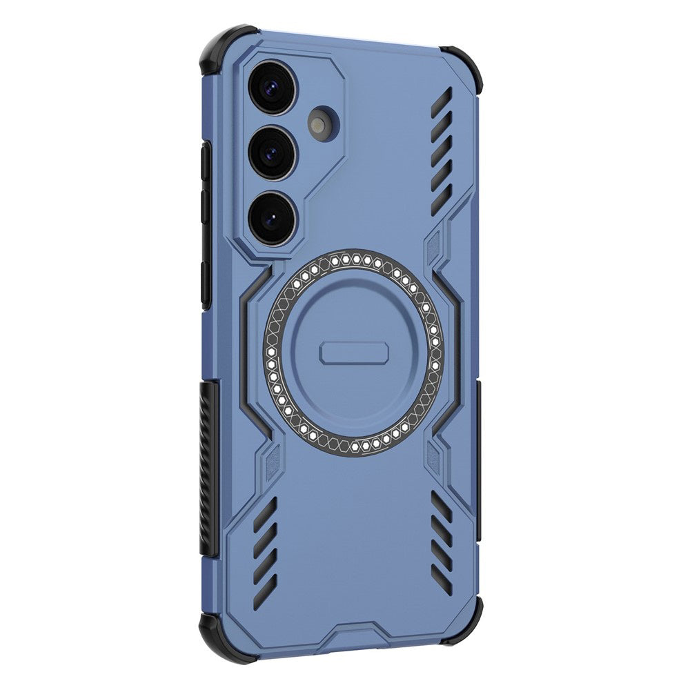 Калъф MagSafe за Samsung Galaxy S25+ S936, Techsuit, ArmorMag, Син