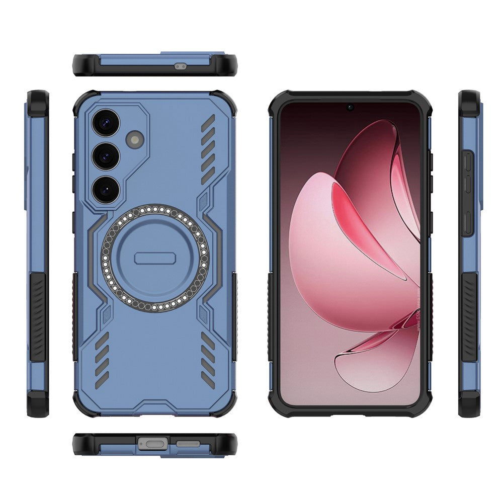 Калъф MagSafe за Samsung Galaxy S25+ S936, Techsuit, ArmorMag, Син