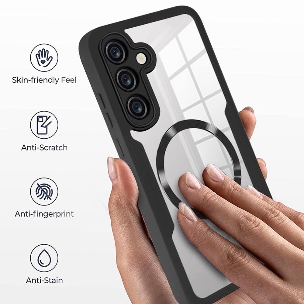 Калъф MagSafe за Samsung Galaxy S25+ S936, Techsuit, ColorVerse 360, Лилав