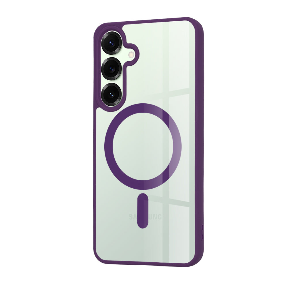 Калъф MagSafe за Samsung Galaxy S25+ S936, Techsuit, Pro, Лилав