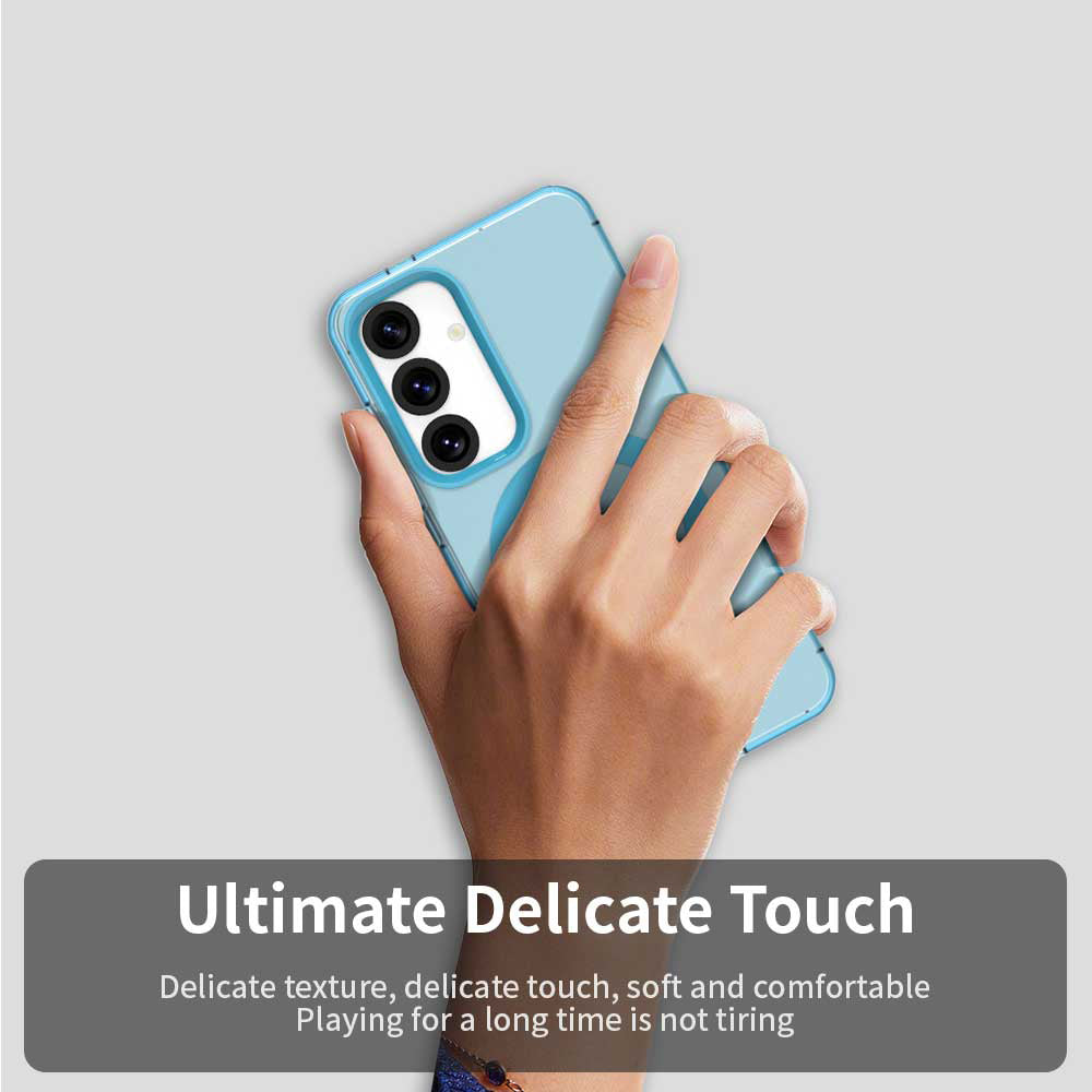 Калъф MagSafe за Samsung Galaxy S25 S931 / S24 S921, Techsuit, CandyCase, Син
