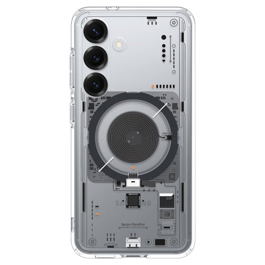 Калъф MagSafe за Samsung Galaxy S25 S931, Spigen, Ultra Hybrid Neo One, Прозрачен