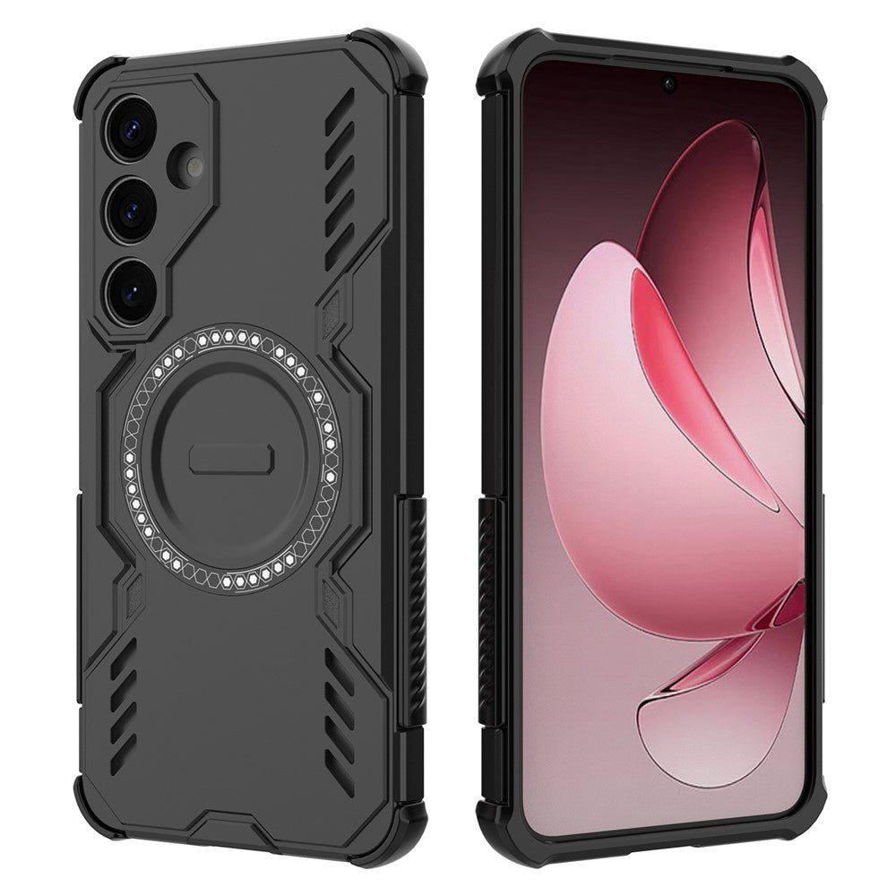 Калъф MagSafe за Samsung Galaxy S25 S931, Techsuit, ArmorMag, Черен