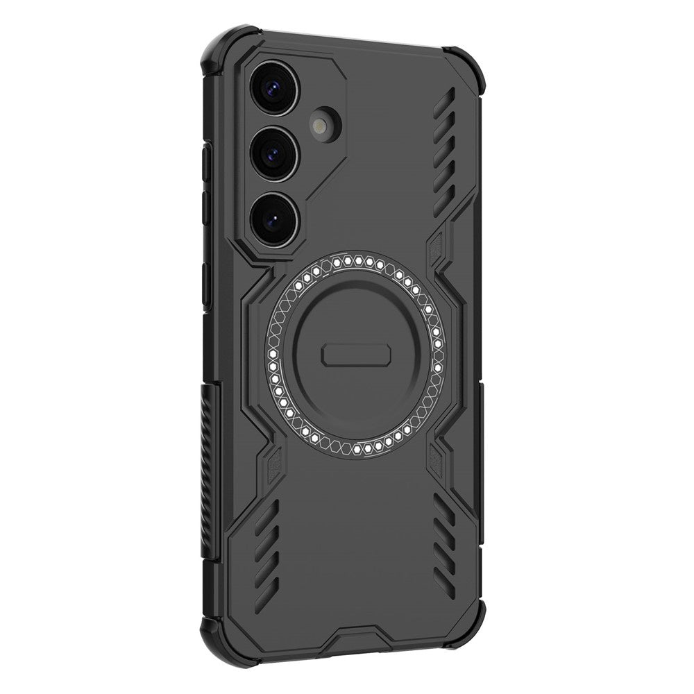 Калъф MagSafe за Samsung Galaxy S25 S931, Techsuit, ArmorMag, Черен