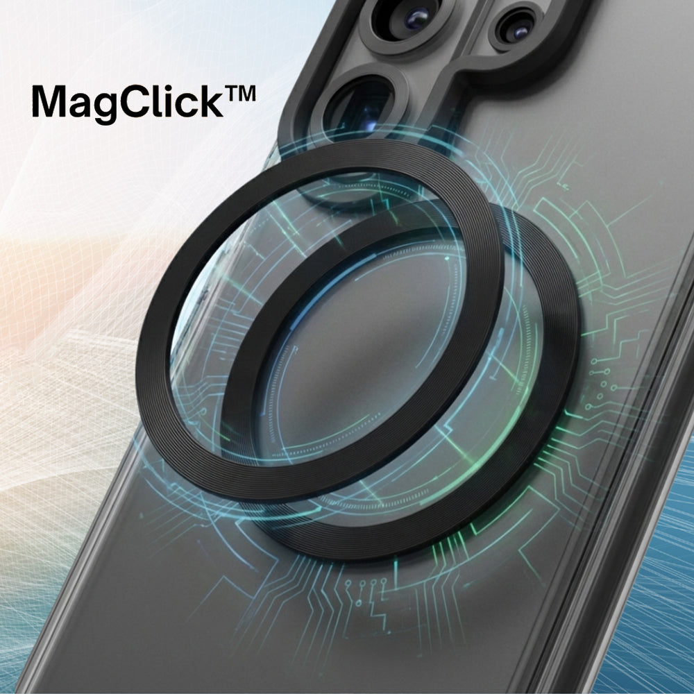 Калъф MagSafe за Samsung Galaxy S25 S931, UNIQ, Combat MagClick, Черен