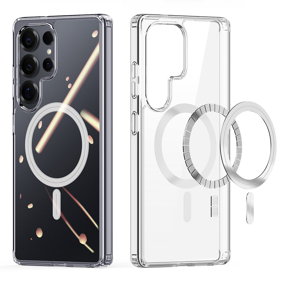 Калъф MagSafe за Samsung Galaxy S25 Ultra S938, DUX DUCIS, Клиновиден, Прозрачен