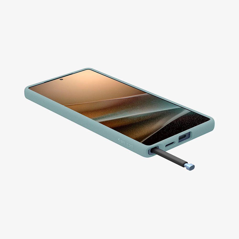 Калъф MagSafe за Samsung Galaxy S25 Ultra S938, Spigen, Caseology Parallax, Зелен ACS09053