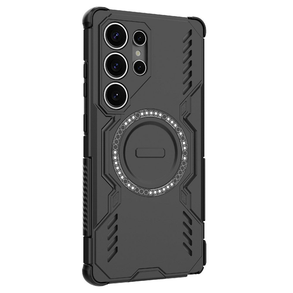 Калъф MagSafe за Samsung Galaxy S25 Ultra S938, Techsuit, ArmorMag, Черен