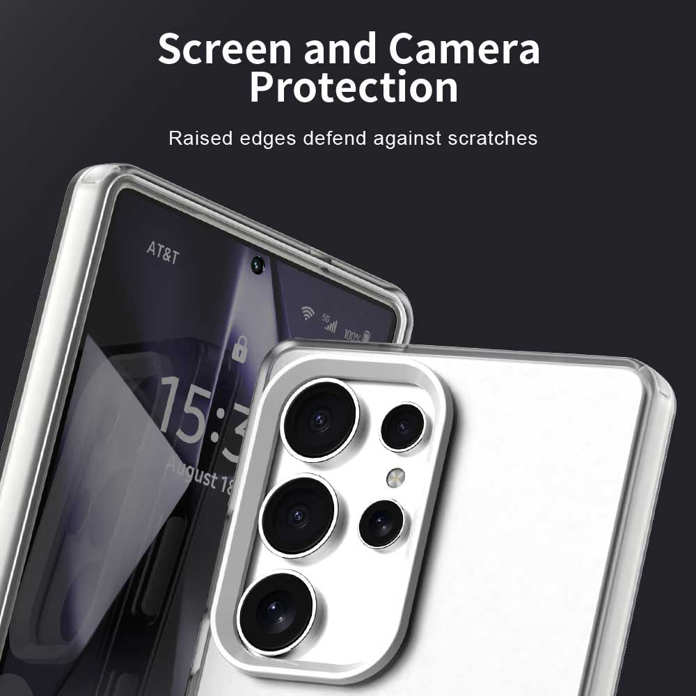 Калъф MagSafe за Samsung Galaxy S25 Ultra S938, Techsuit, CandyCase, Бял