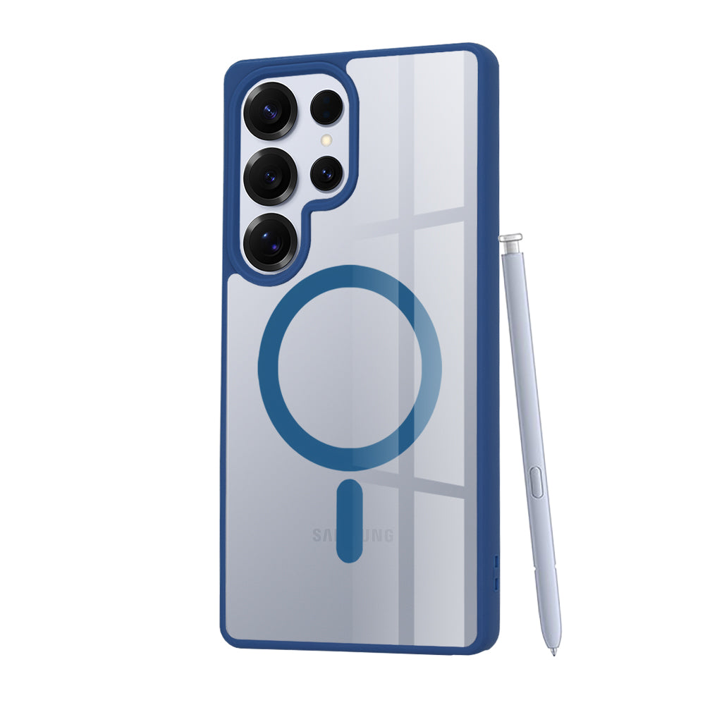 Калъф MagSafe за Samsung Galaxy S25 Ultra S938, Techsuit, Pro, Син