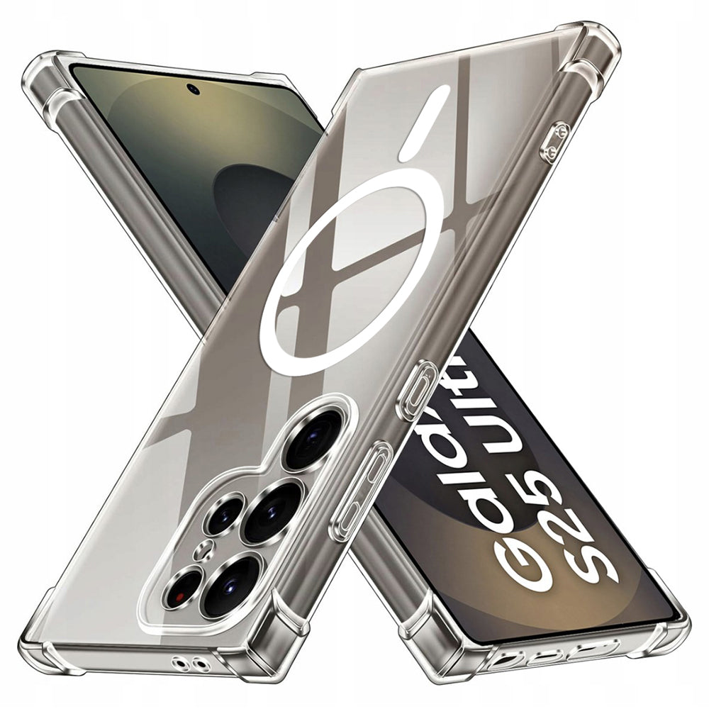 Калъф MagSafe за Samsung Galaxy S25 Ultra S938, Techsuit, противоударен, прозрачен