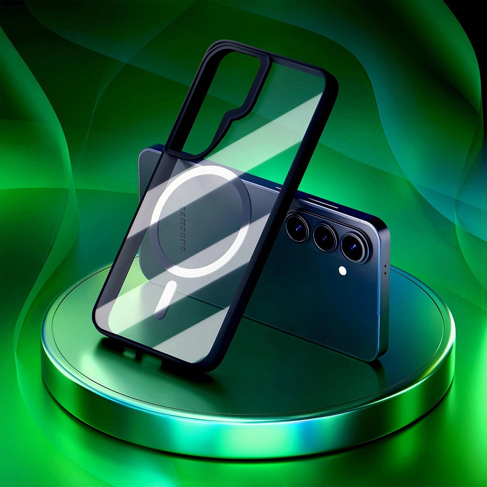 Калъф MagSafe за Samsung Galaxy S26 Plus, 3MK, Satin Armor, Прозрачен
