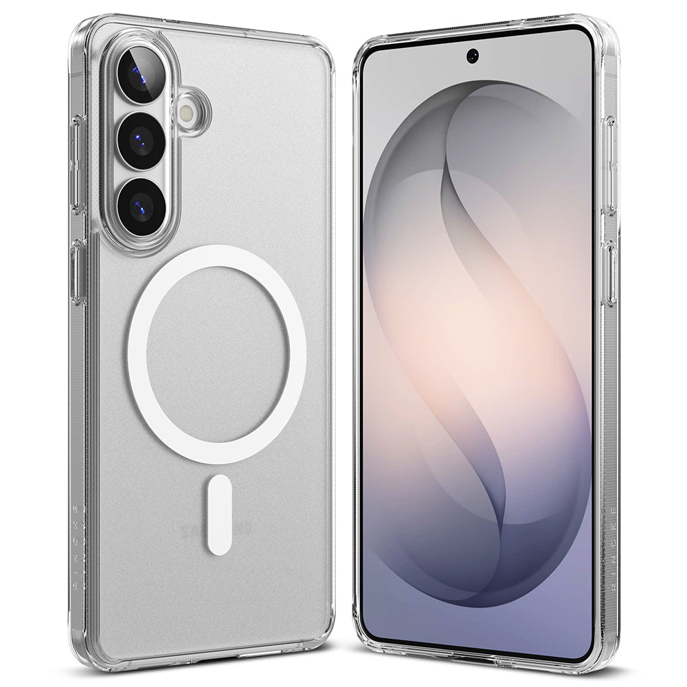 Калъф MagSafe за Samsung Galaxy S26 Plus, Ringke, Fusion, Матов Прозрачен
