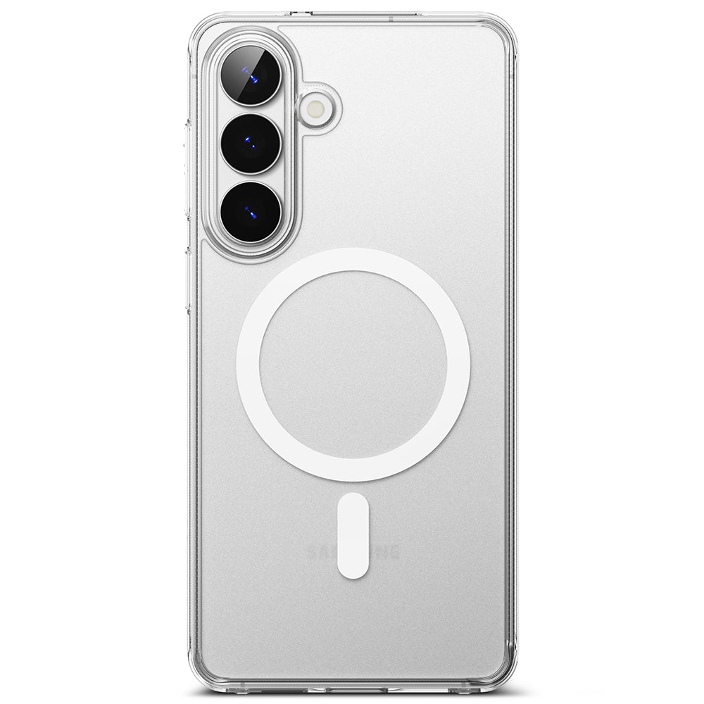 Калъф MagSafe за Samsung Galaxy S26 Plus, Ringke, Fusion, Матов Прозрачен