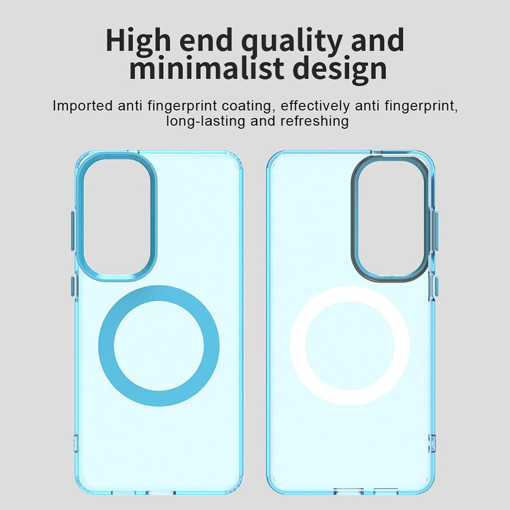 Калъф MagSafe за Samsung Galaxy S26 Plus, Techsuit, CandyCase, Син