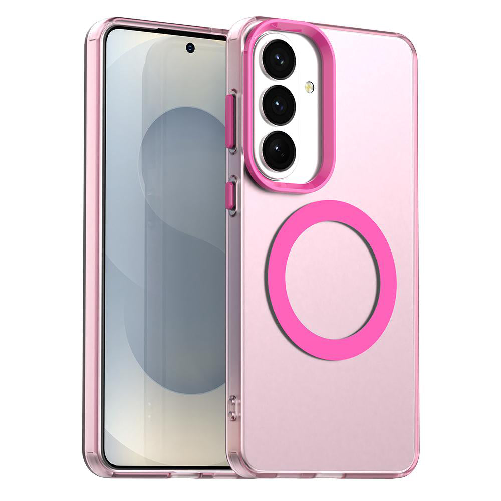 Калъф MagSafe за Samsung Galaxy S26 Plus, Techsuit, CandyCase, Розов
