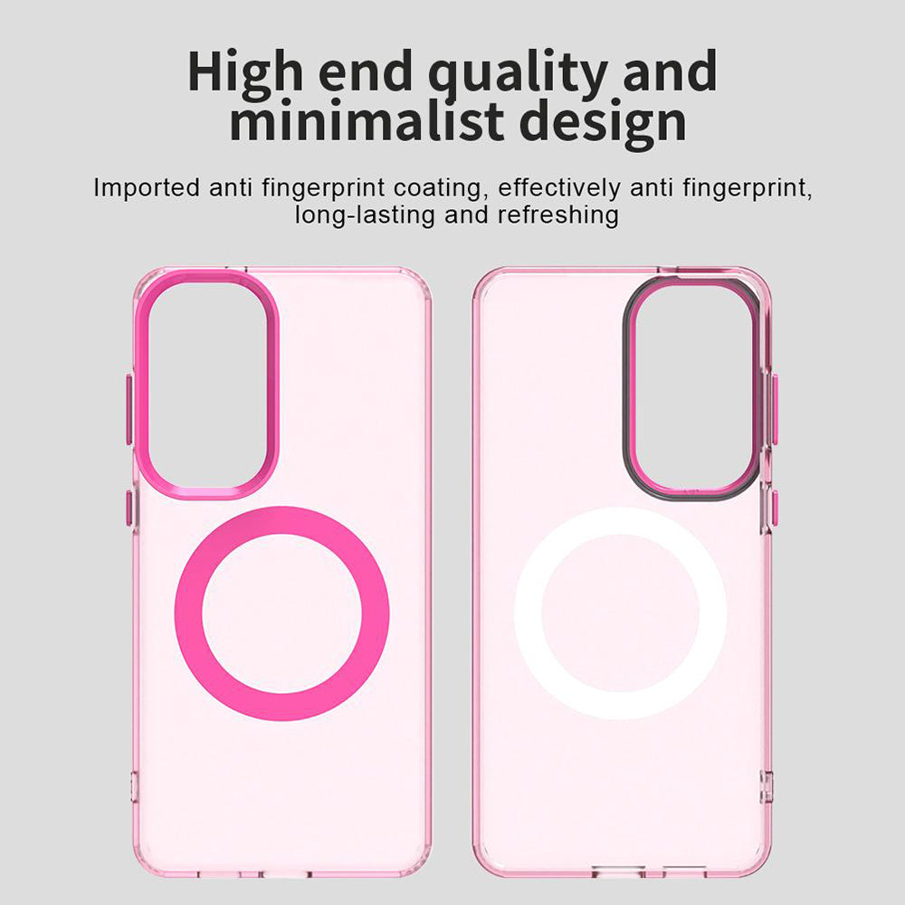 Калъф MagSafe за Samsung Galaxy S26 Plus, Techsuit, CandyCase, Розов