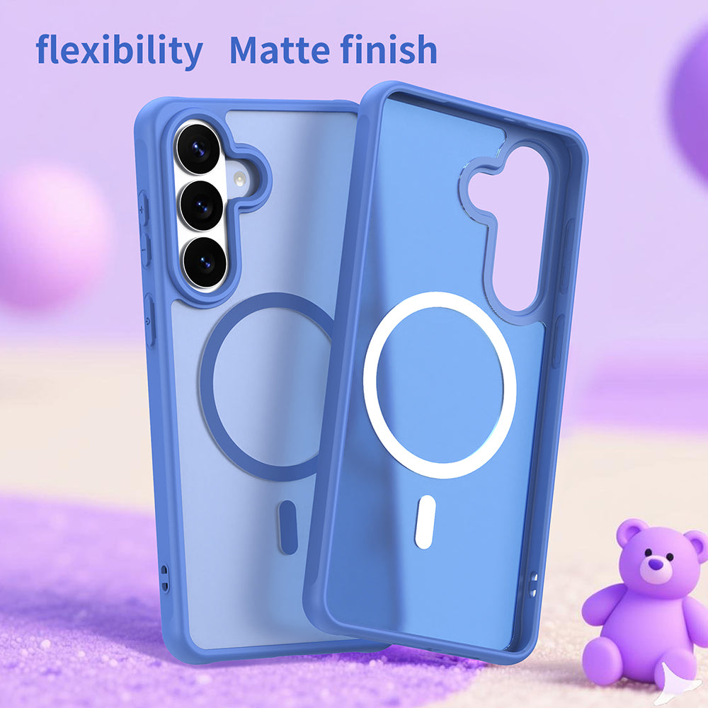 Калъф MagSafe за Samsung Galaxy S26 Plus S947, Techsuit, HaloFrost II, Син