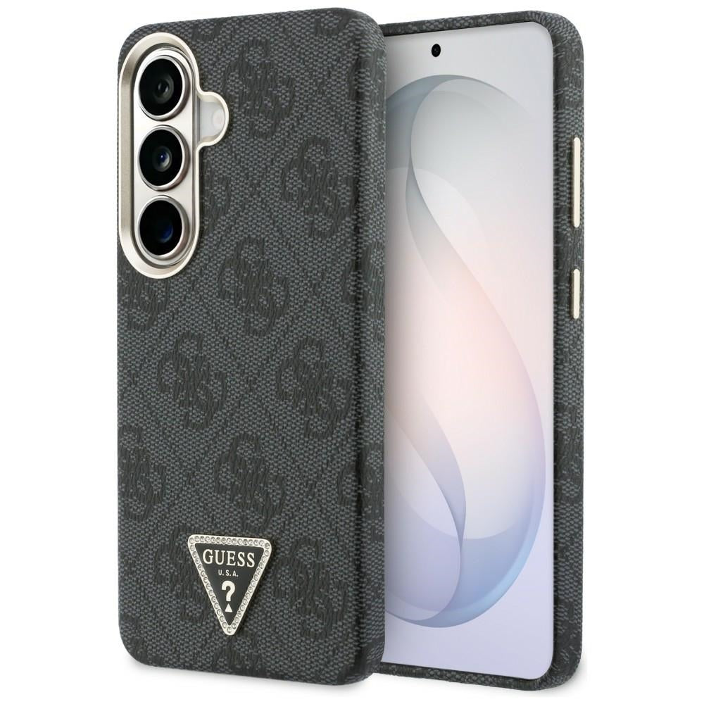 Калъф MagSafe за Samsung Galaxy S26 S942, Guess, 4G Triangle Logo, Черен