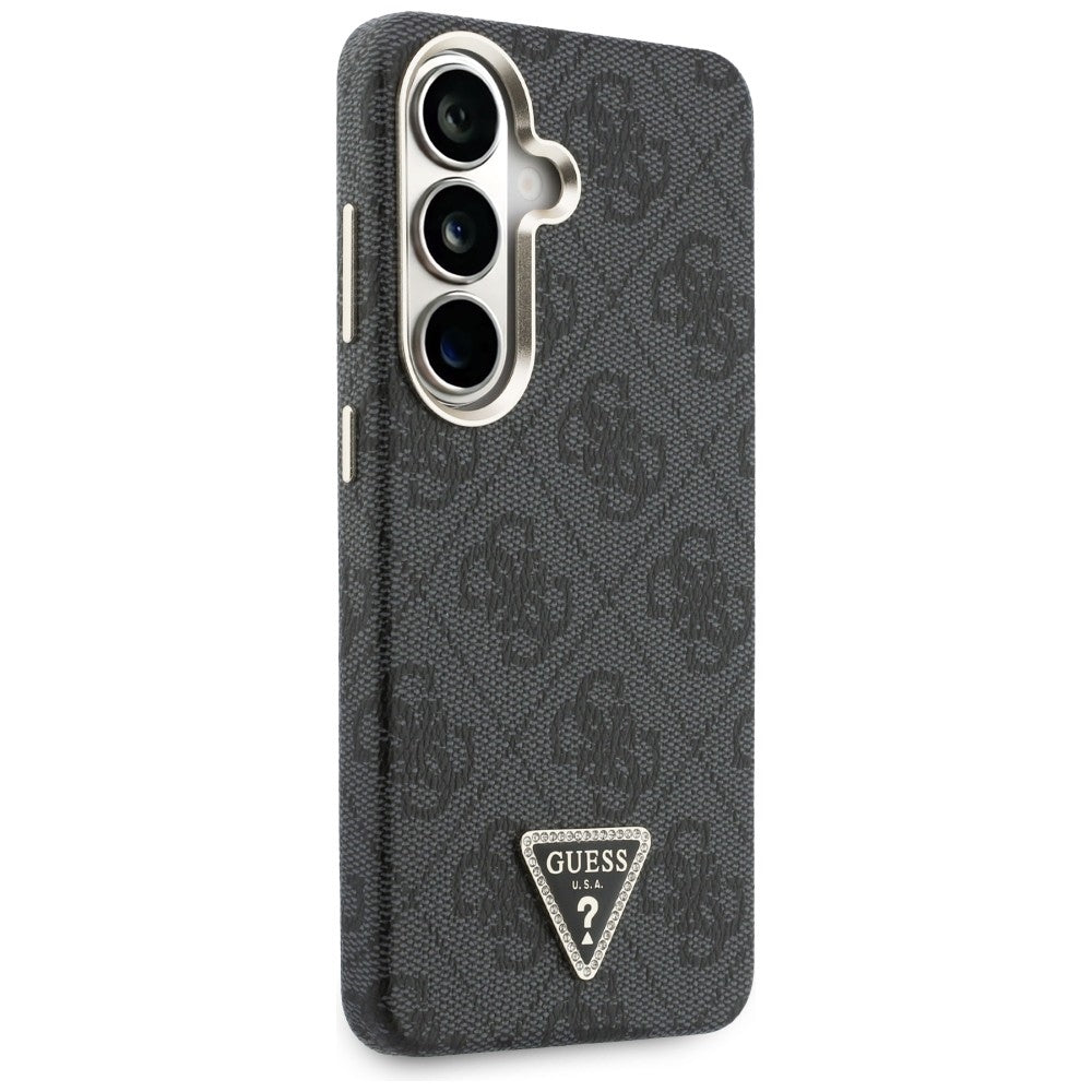 Калъф MagSafe за Samsung Galaxy S26 S942, Guess, 4G Triangle Logo, Черен