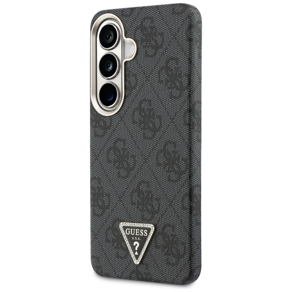 Калъф MagSafe за Samsung Galaxy S26 S942, Guess, 4G Triangle Logo, Черен