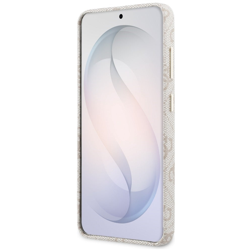Калъф MagSafe за Samsung Galaxy S26 S942, Guess, 4G Triangle Logo, Розов