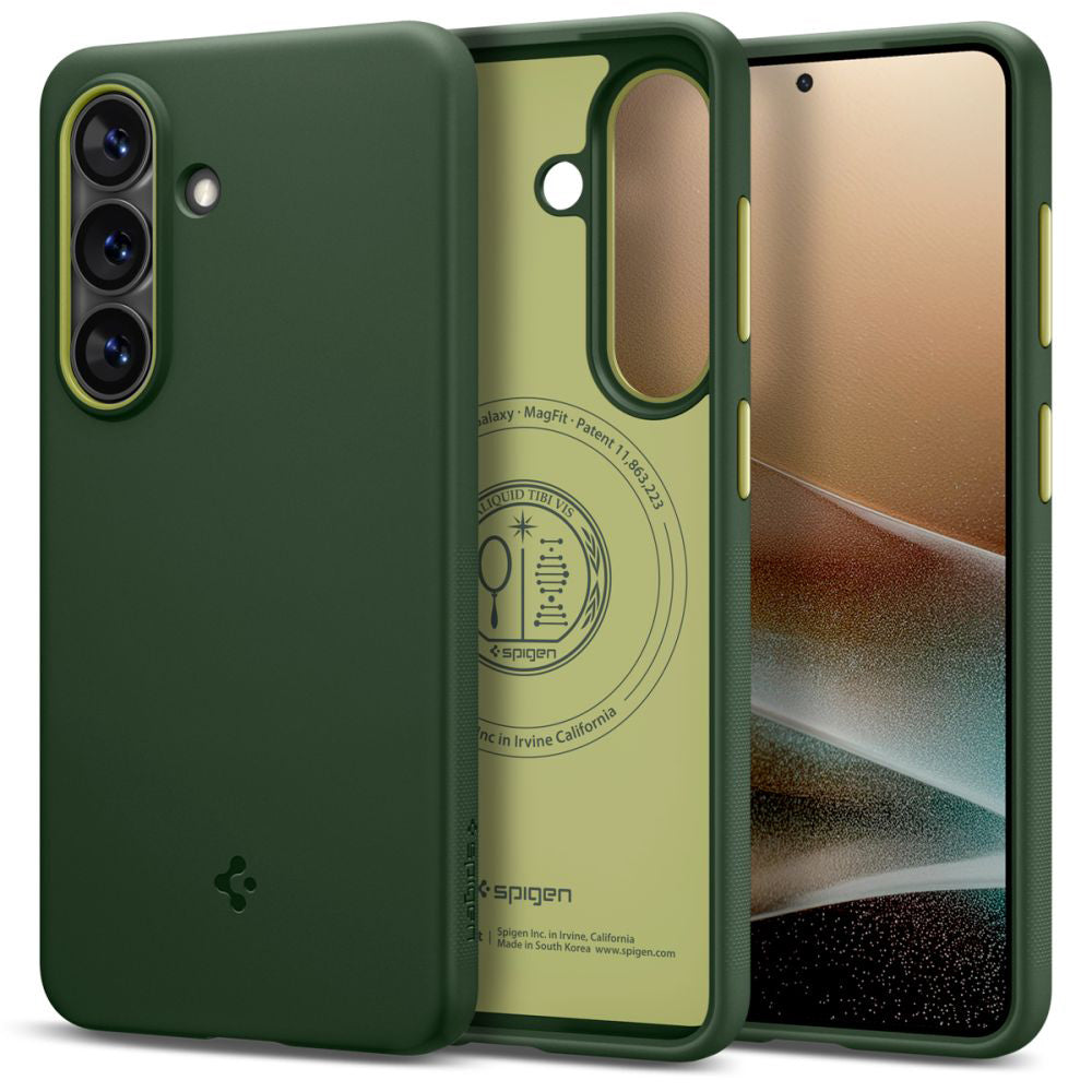 MagSafe Case for Samsung Galaxy S26 S942, Spigen, Caseology Nano Pop, Green ACS11067