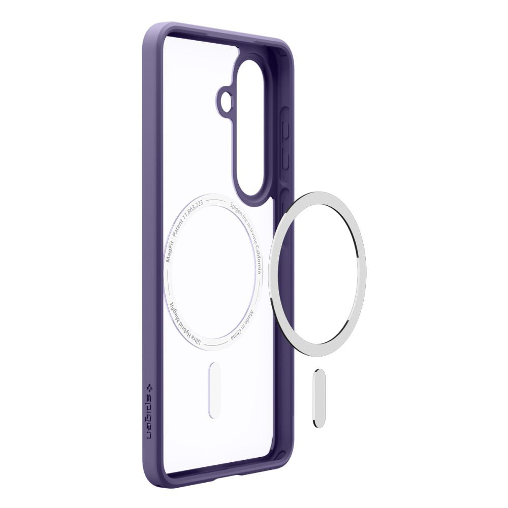 Калъф MagSafe за Samsung Galaxy S26 S942, Spigen, Ultra Hybrid, Тъмно лилав ACS11220