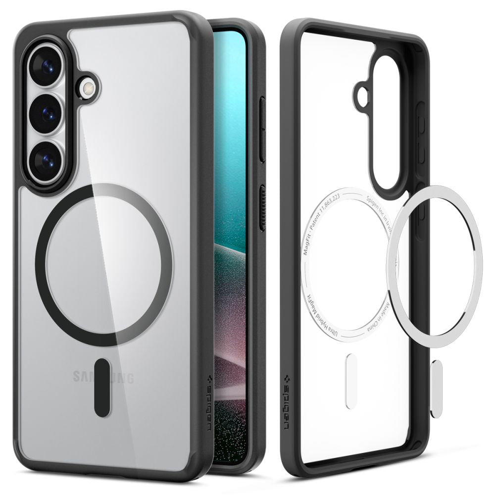Калъф MagSafe за Samsung Galaxy S26 S942, Spigen, Ultra Hybrid, Мат Черен ACS10735