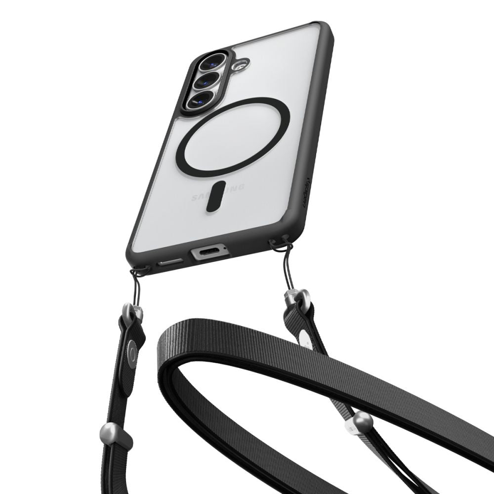 Калъф MagSafe за Samsung Galaxy S26 S942, Spigen, Ultra Hybrid, Мат Черен ACS10735