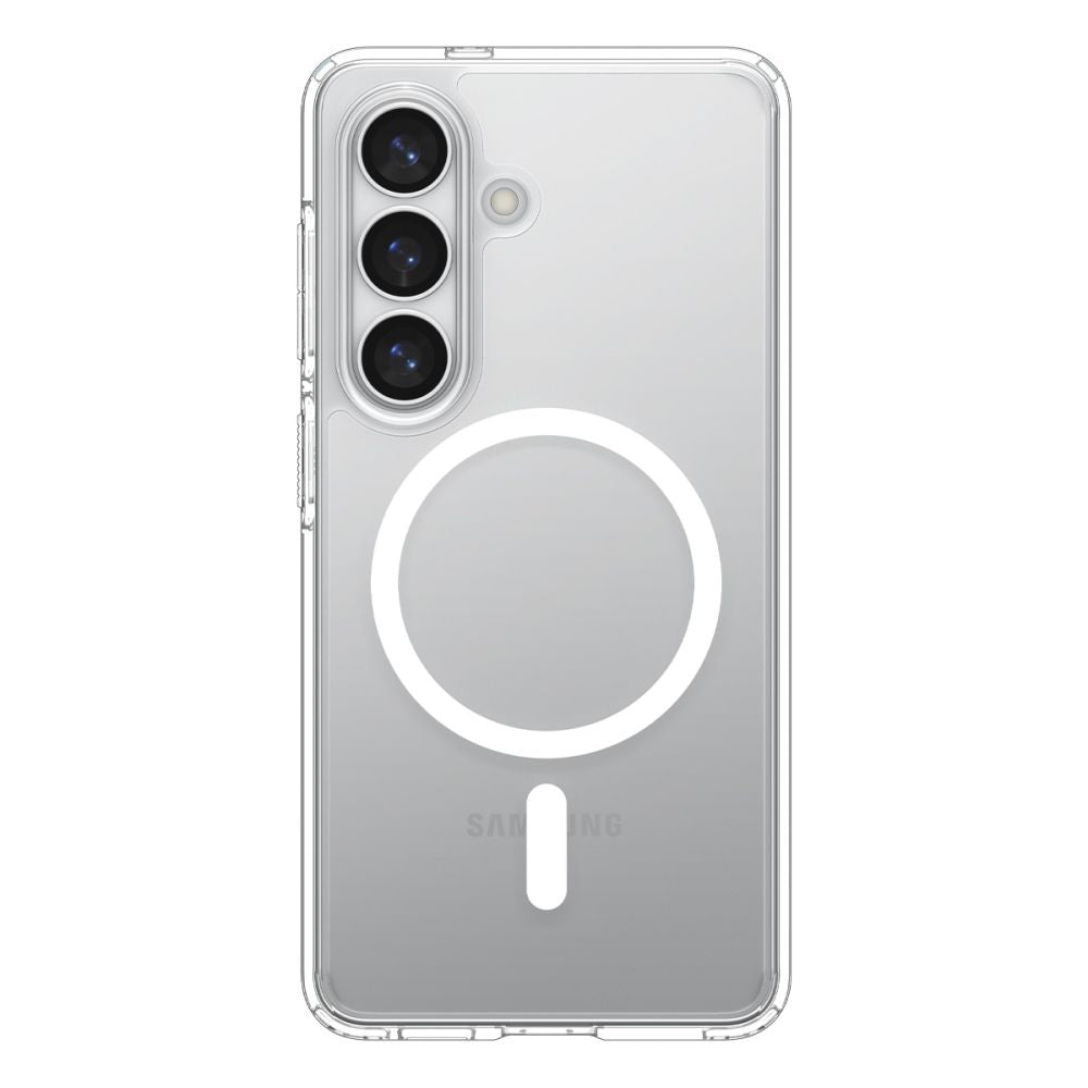 Калъф MagSafe за Samsung Galaxy S26 S942, Spigen, Ultra Hybrid, Прозрачен Бял ACS10734