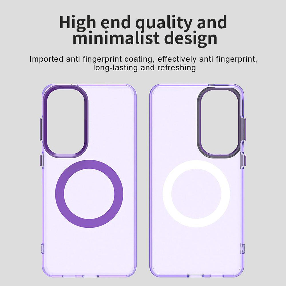 Калъф MagSafe за Samsung Galaxy S26 S942, Techsuit, CandyCase, Лилав