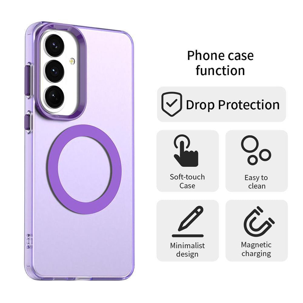 Калъф MagSafe за Samsung Galaxy S26 S942, Techsuit, CandyCase, Лилав
