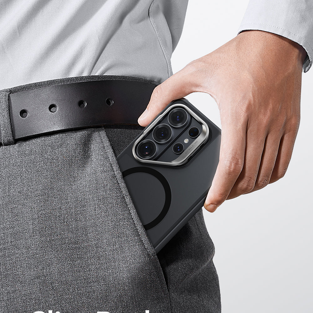 Калъф MagSafe за Samsung Galaxy S26 Ultra S948, ESR, Classic Hybrid Kickstand, Сатенено черен
