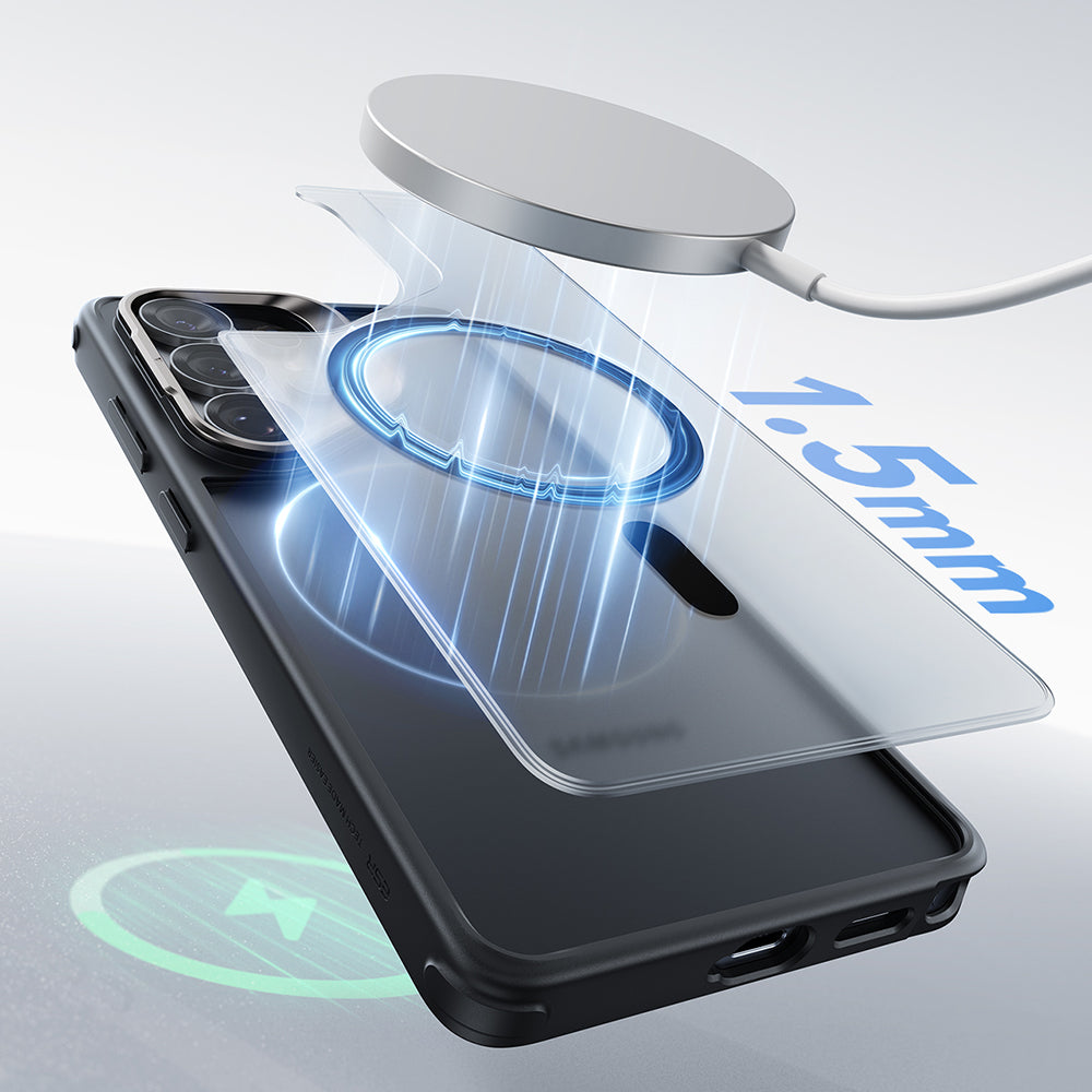 Калъф MagSafe за Samsung Galaxy S26 Ultra S948, ESR, Classic Hybrid Kickstand, Сатенено черен
